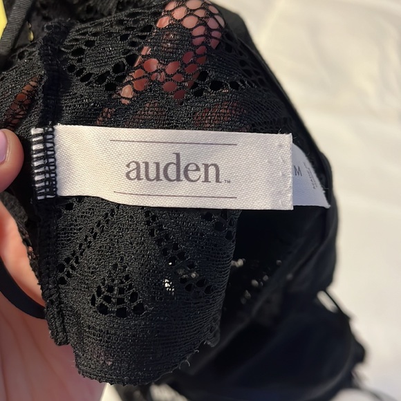 Auden Lightly Lined Black Lace Bralette - Picture 4 of 6